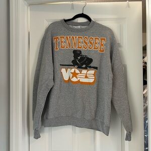 Champion Gray Tennessee Volunteers Sweatshirt Men’s Large Retro